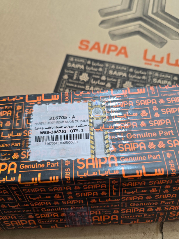 دستگیره بیرونی چپ در عقب و جلو ریچ